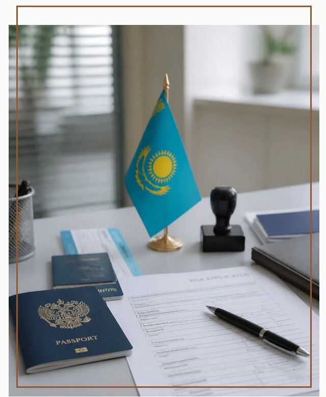 Оформление визы в Казахстан для поездки и работы в Железнодорожном