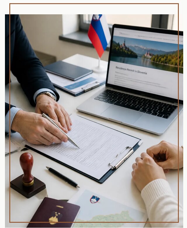 Оформление вида на жительство в Словении под ключ в Железнодорожном