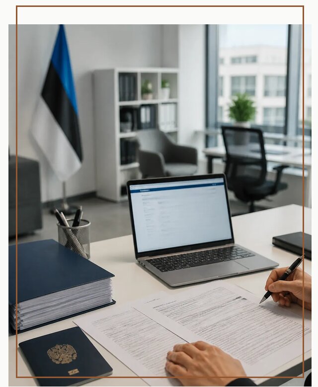 Оформление ВНЖ в Эстонии для переезда и легального проживания в Железнодорожном